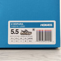 HOKA ONE ONE U HOPARA 5.5 サイズ23.5cm サンダル グレー レディース ホカオネオネ【中古】4-0711M◎