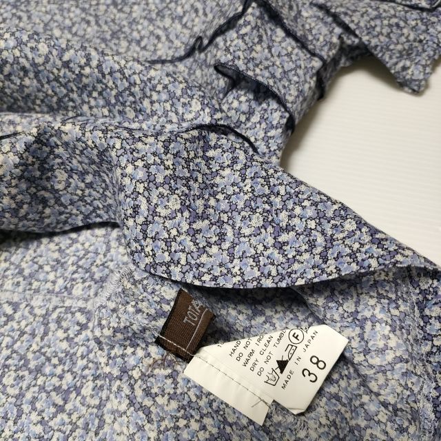 La TOTALITE コットン 半袖 リバティ Liberty ブラウス シャツ