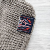 CLIPPER CASUALS ポンポン付き 帽子 ニットキャップ ブラウン レディース クリッパーカジュアル【中古】3-1113T◎