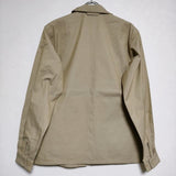 YAECA 12402 ZIP SHIRT  定価35200円 ジップシャツ ブルゾン XS KUSAKI KHAKI ジャケット ベージュ レディース ヤエカ【中古】4-0418M∞