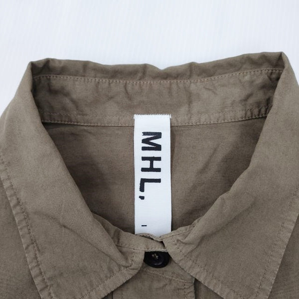 MHL. 23SS 595-3253501 COMPACT COTTON POPLIN コットンポプリン MHL. 23SS 595-3253501 COMPACT COTTON POPLIN コットンポプリン