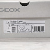 GEOX 新品 スウェード 26cm アンクルベルト サンダル ブラウン メンズ ジェオックス【中古】4-0610S◎