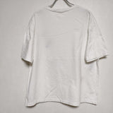 GROUND Y Tape 5.6oz cotton Jersey Original tape Big T-Shirt 半袖Ｔシャツ カットソー ホワイト レディース グラウンドワイ/YOHJI【中古】4-0701S∞