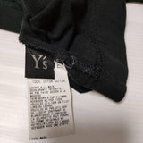 Y's YZ-T15-674 コットン 半袖Ｔシャツ カットソー ブラック レディース ワイズ/Yohji【中古】4-0701S∞