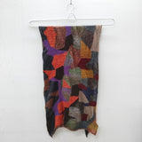 Masaki Kyoko Homme モヘアアルパカ ニットストール サイズF ストール ブラウン オレンジ等 多色 レディース マサキキョウコオム【中古】3-1111T◎