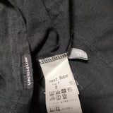 nest Robe UpcycleLino 天竺 襟付きTシャツ 定価16500円 ポロシャツ ブラック レディース ネストローブ【中古】4-0611S∞