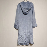 THINGS THAT MATTER シングスザットマター WILLOW HOODIE GOWN DRESS フードガウンドレス ワンピース ブルー レディース【中古】4-0225M∞