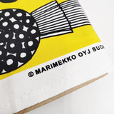 marimekko 未使用 Puutarhurin Parhaat 380×140 コットンファブリック 生地 イエロー レディース マリメッコ【中古】3-1108G◎