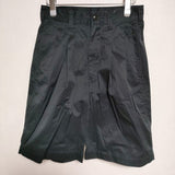 LENO 2TUCK SHORT TROUSERS 定価20000円 ショートパンツ ハーフパンツ ショーツ ブラック レディース リノ【中古】4-0608S∞