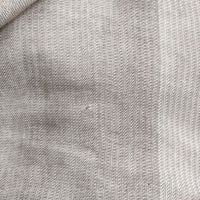 Faliero Sarti フリンジ マフラー ひざ掛け ストール グレージュ レディース ファリエロサルティ【中古】3-1111T◎
