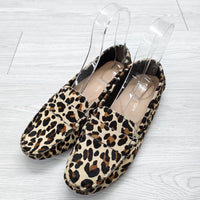 Clarks C MOCC LEOPARD ドライビングシューズ ヒョウ柄 サイズEU40 フラットシューズ ローファー ベージュ メンズ クラークス【中古】3-1212G◎