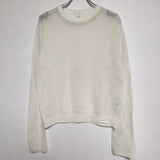 ROKU 6 BEAUTY&YOUTH SUKE STRIPE CREW NECK PULLOVER 定価14300円 ニット アイボリー レディース ロクビューティアンドユース【中古】4-0407M∞