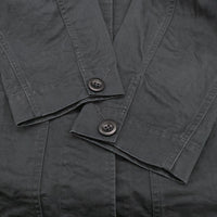 MHL. 595-3125504 WORKWEAR COTTON LINEN 定価33000円 サイズ2 ジャケット 23SS ネイビー レディース エムエイチエル【中古】3-1207M♪