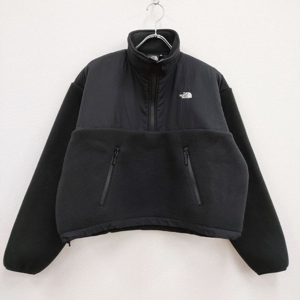 THE NORTH FACE プルオーバーデナリジャケット フリース NAW72232R プルオーバー ブルゾン ブラック レディース ノースフェイス【中古】3-1128T♪