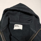 MHL./LOOPWHEELER 595-0169500 LIGHT LOOPBACK COTTON パーカー 2019 ネイビー レディース エムエイチエル/ループウィラー【中古】3-1129M∞