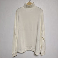 alvana ACS-0093 ULTIMATE WIDE TURTLE NECK サイズ2 定価12100円 長袖Ｔシャツ カットソー ロンＴ アイボリー メンズ アルヴァナ【中古】3-1203M∞