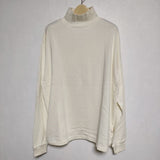 alvana ACS-0093 ULTIMATE WIDE TURTLE NECK サイズ2 定価12100円 長袖Ｔシャツ カットソー ロンＴ アイボリー メンズ アルヴァナ【中古】3-1203M∞