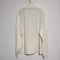 alvana ACS-0093 ULTIMATE WIDE TURTLE NECK サイズ2 定価12100円 長袖Ｔシャツ カットソー ロンＴ アイボリー メンズ アルヴァナ【中古】3-1203M∞