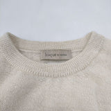 Bisque by nest Robe アルパカ 03123-3016 セーター ニット アイボリー レディース ビスク バイ ネストローブ【中古】3-1225T☆