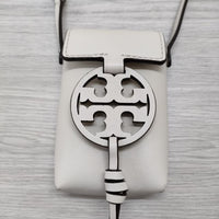 Tory Burch マイクロポシェット ミニショルダーバッグ ポシェット ホワイト レディース トリーバーチ【中古】4-0221G◎