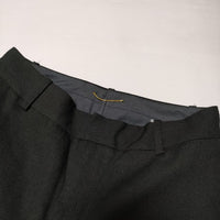 Deuxieme Classe standardパンツ ウール パンツ ブラック レディース ドゥーズィエムクラス【中古】3-1213G∞
