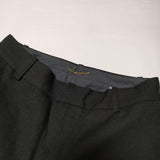 Deuxieme Classe standardパンツ ウール パンツ ブラック レディース ドゥーズィエムクラス【中古】3-1213G∞