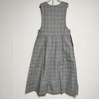 Kate Sheridan ケイトシェリダン 新品 POTTERY DRESS グレンチェック ノースリーブ ワンピース ブラック ホワイト レディース【中古】3-1224M∞