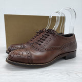 BEAUTIFUL SHOES SEMI BROGUE SHOES ウイングチップ サイズ5 1/2 ローヒール シューズ・靴 ブラウン レディース ビューティフルシューズ【中古】3-1225G◎