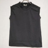 MARGARET HOWELL 578-3167001 DENSE COTTON JERSEY ノースリーブ Ｔシャツ カットソー 23SS ネイビー レディース マーガレットハウエル【中古】4-0605S∞