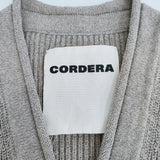 CORDERA コルデラ b-shop取扱 コットンポリエステル ベスト ベージュ レディース【中古】4-0408M◎