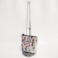 Vivienne Westwood SQUIRE チェーン付 タペストリースクエアバッグ VEGAN 定価62700円 23AW ヴィヴィアンウエストウッド【中古】3-1215G♪