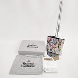 Vivienne Westwood SQUIRE チェーン付 タペストリースクエアバッグ VEGAN 定価62700円 23AW ヴィヴィアンウエストウッド【中古】3-1215G♪