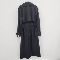 rokh 3WAY TRENCH COAT サイズ36 トレンチコート ダークネイビー レディース ロク【中古】3-1225M☆