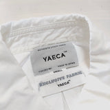 YAECA コンフォートシャツ サイズS 長袖シャツ ホワイト レディース ヤエカ【中古】4-0131M△
