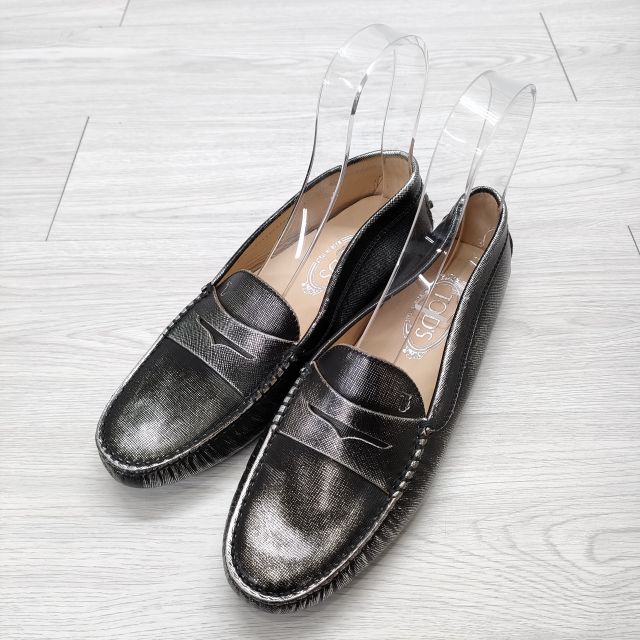 TOD'S トッズ エナメル ローファー ドライビングシューズ 40 TOD'S TODS トッズ ローファー XXW59C0DD40MRK レディース
