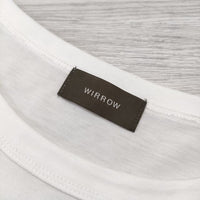 WIRROW Tシャツドレス サイズ1 ワンピース ホワイト レディース ウィロウ【中古】4-0612S☆