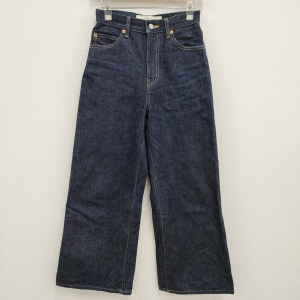 Shinzone ANNIE JEANS アニージーンズ ハイウエスト 22AMSPA04 サイズ34 デニムパンツ ネイビー レディース シンゾーン【中古】4-0211G♪