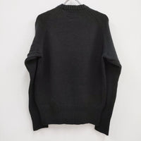 R&D.M.Co- 未使用品 KNIT PULLOVER 定価41800円 ニットプルオーバー セーター no.5863 ニット ブラック オールドマンズテーラー【中古】4-0202T♪