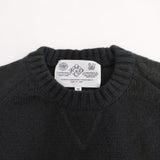 R&D.M.Co- 未使用品 KNIT PULLOVER 定価41800円 ニットプルオーバー セーター no.5863 ニット ブラック オールドマンズテーラー【中古】4-0202T♪