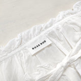 ROSE BUD スモッキングブラウス ギャザー 定価12650円 サイズF 長袖シャツ ホワイト レディース ローズバッド【中古】4-0307M△