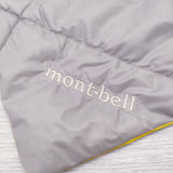 mont-bell 中綿 無地 ストール マフラー ライトグレー イエロー レディース モンベル【中古】4-1109T◎