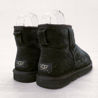 UGG クラシックミニ ムートンブーツ サイズ23cm 5854 ブーツ ブラック レディース アグ【中古】4-1118T◎