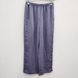 ROKU 6 BEAUTY&YOUTH NEW SATIN PANTS ニューサテンパンツ 36 定価14300円 パープル レディース ロクビューティアンドユース【中古】4-0405M♪