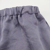 ROKU 6 BEAUTY&YOUTH NEW SATIN PANTS ニューサテンパンツ 36 定価14300円 パープル レディース ロクビューティアンドユース【中古】4-0405M♪