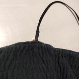 ROKU 6 BEAUTY&YOUTH COTTON BARE TOP ALL IN ONE オールインワン 定価33000円 ワンピース ブラック レディース ロクビューティアンドユース【中古】4-0315S△