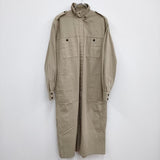 ROKU 6 BEAUTY&YOUTH COTTON KARSEY DRESS 定価27500円 36 ワンピース ベージュ レディース ロクビューティアンドユース【中古】4-0322M♪