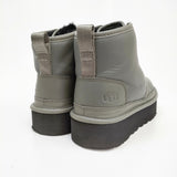 UGG Neumel Platform Zip サイズ23cm 1120731 レザーシープスキン ブーツ カーキ レディース アグ【中古】4-1128A◎