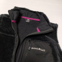 mont-bell CLIMA AIR 1106530 フリース クリマエア ベスト ブラック レディース モンベル【中古】4-0905T∞