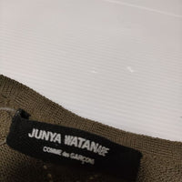 COMME des GARCONS JUNYA WATANABE レース 鍵編み JI-N022 カーディガン AD2002 カーキ レディース コムデギャルソンジュンヤワタナベ【中古】4-0905T∞