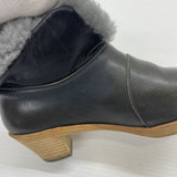 mina perhonen prima neve ua7127 定価55000円 ブーティ サイズ22.5cm ブーツ ネイビー レディース ミナペルホネン【中古】4-1107T◎